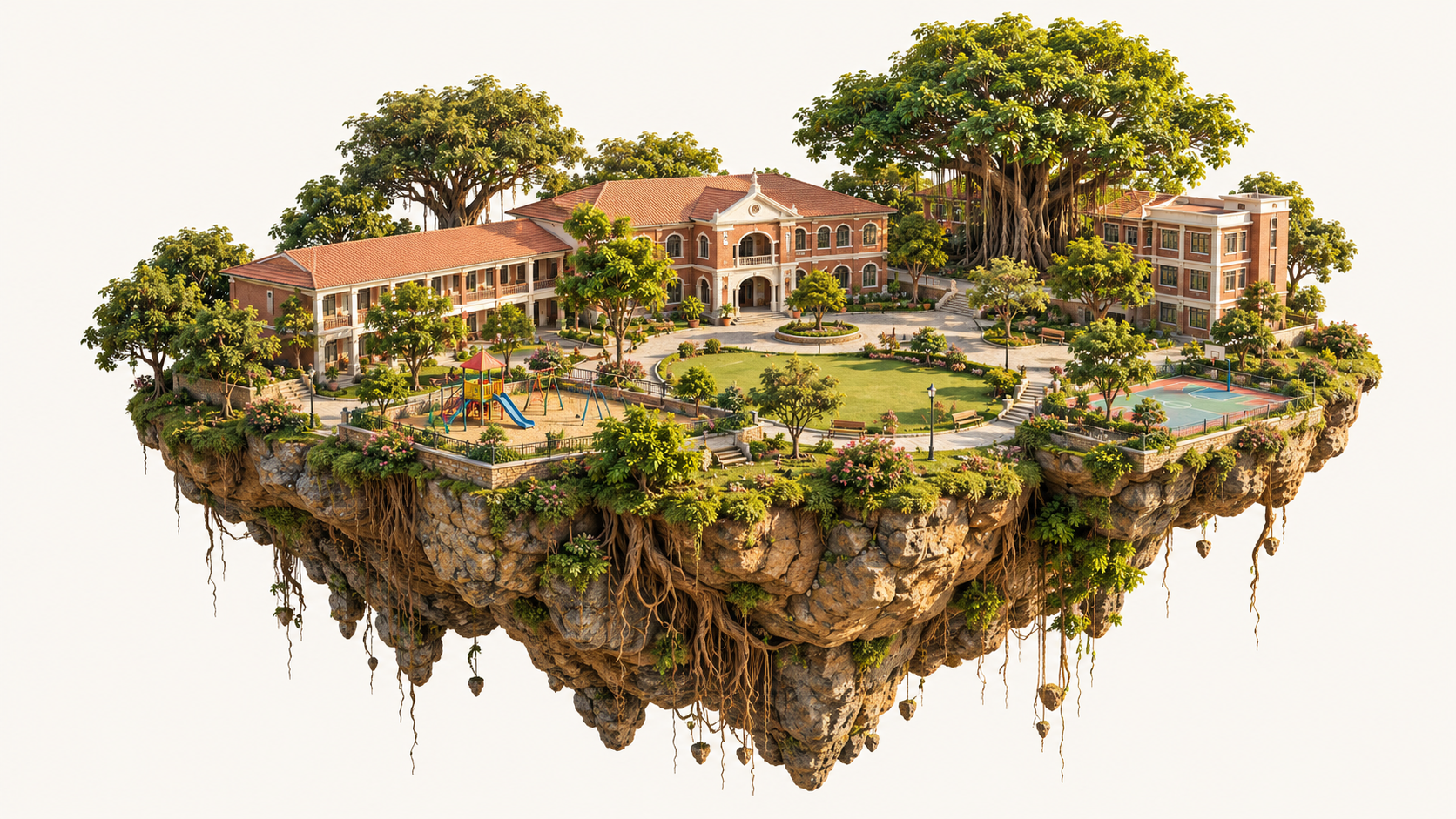 Your whole campus, floating and ready to be found by every nearby parent